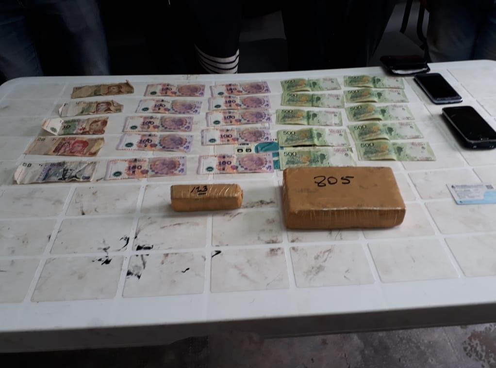 LO QUE SECUESTRÓ LA POLICÍA