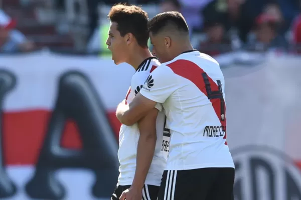 Antes de la semifinal de la Libertadores, River le ganó a Aldosivi por 1 a 0