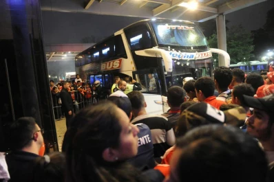 El “Rojo” tuvo su bienvenida en Tucumán
