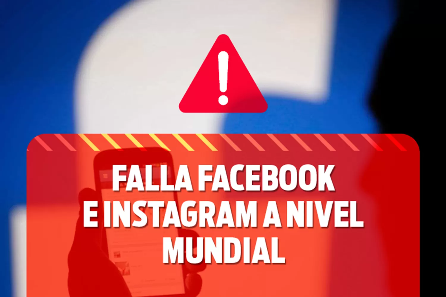 Facebook e Instagram fallaron y la caída fue a nivel mundial