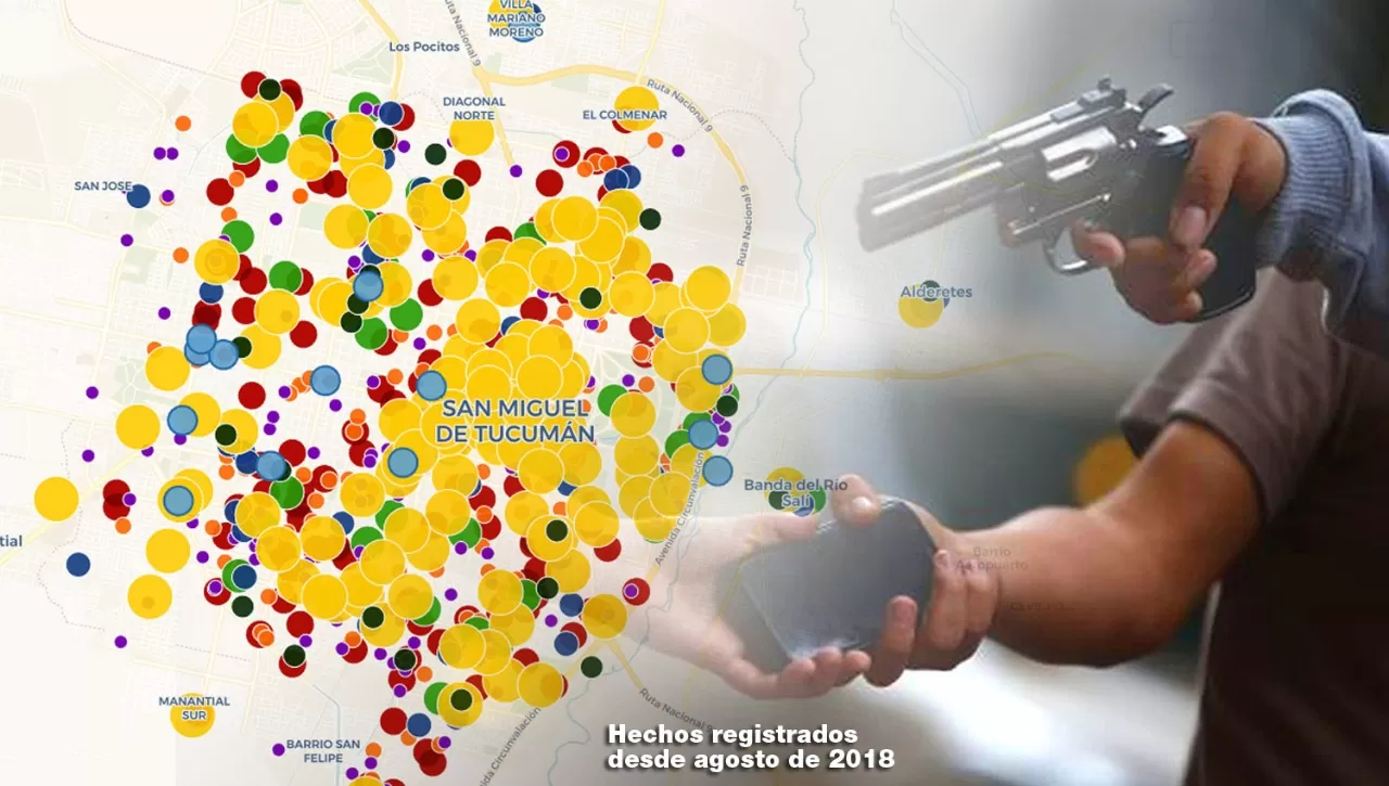 El mapa de la inseguridad