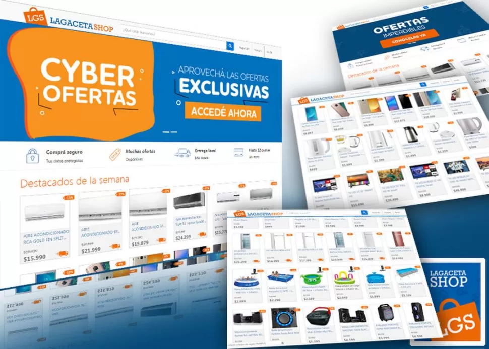 OFERTAS ÚNICAS. Se podrá optar por una gran variedad de productos.  