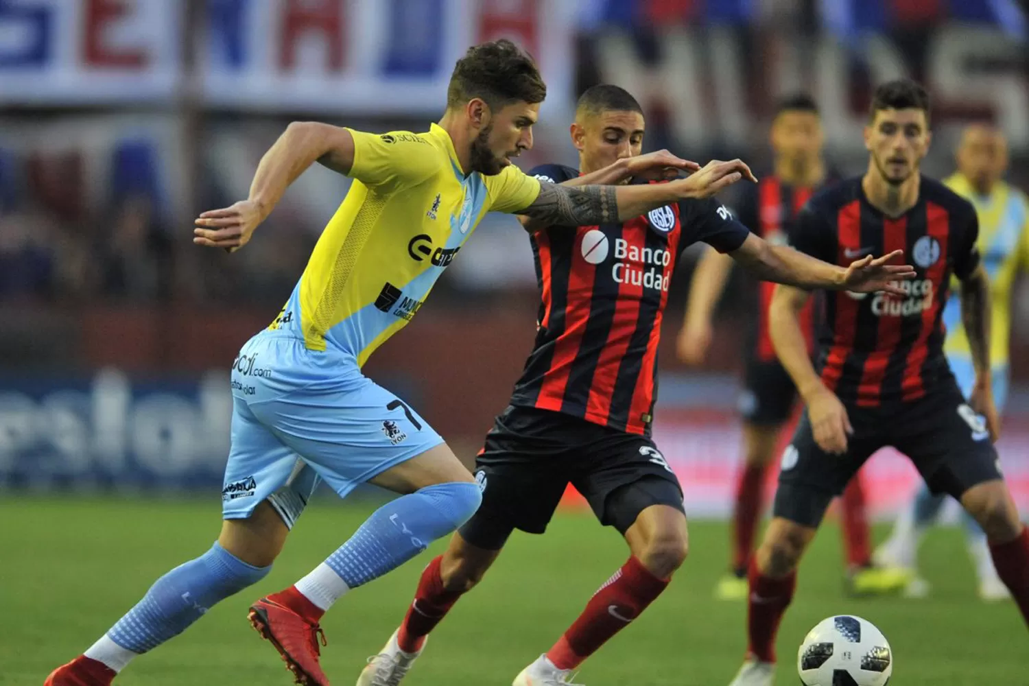 EN LANÚS. San Lorenzo perdió con Temperley en la Copa Argentina.