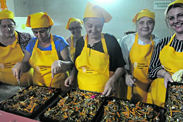 20.300 niños tucumanos comen gracias al Banco de Alimentos