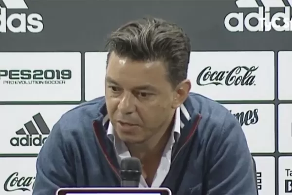 Gallardo dijo que no hay argumentos para dejar a River fuera de la final con Boca