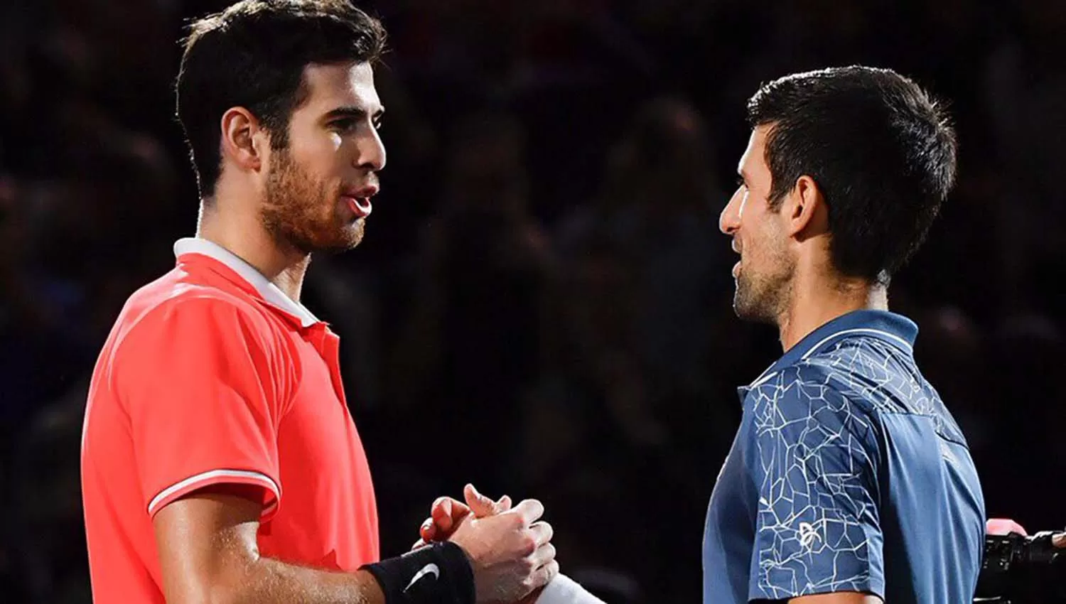 Pese a perder la final del torneo de París con Karen Khachanov, Djokovic volvió a lo más alto del ranking. FOTO TOMADA DE TWITTER @RolexPMasters