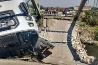 Los argumentos de Falivene tras la caída del puente de Canal Sur