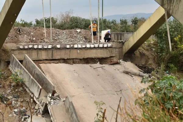 El informe de las causas del derrumbe del puente en Canal Sur estarían el próximo mes