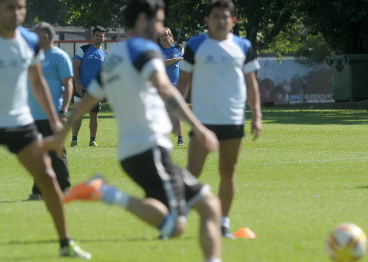 CONCENTRADOS. El equipo está concentrado desde las 20 de ayer.