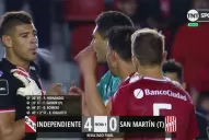 Papelón en San Martín: Acevedo escupió a Gaibor y en las redes no lo perdonaron