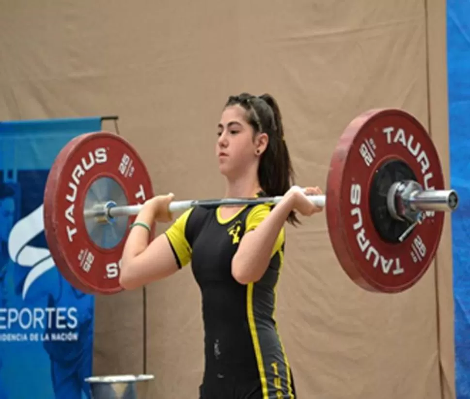 POR ARGENTINA. Rocío integra el equipo nacional. 