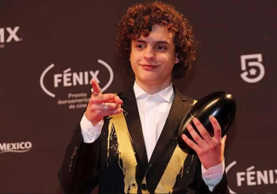 PROTESTA. Lorenzo Ferro se despachó contra Macri y Trump.  