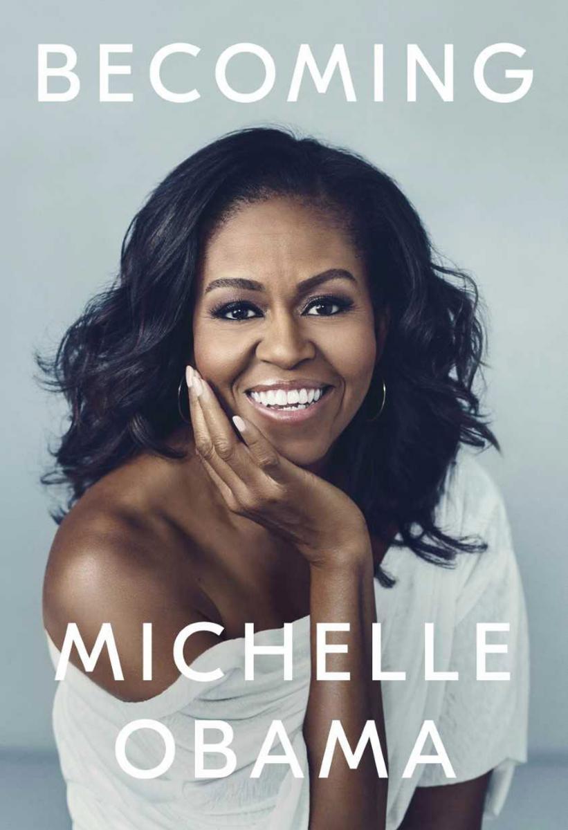 BECOMING. La tapa del libro de Michelle Obama.