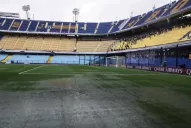 Tras la confirmación de la postergación de la final entre Boca y River, cubrirán el césped con una lona