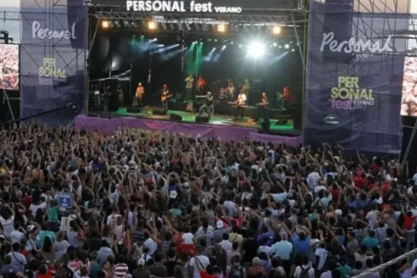 Personal Fest: por las condiciones climáticas se demora el comienzo