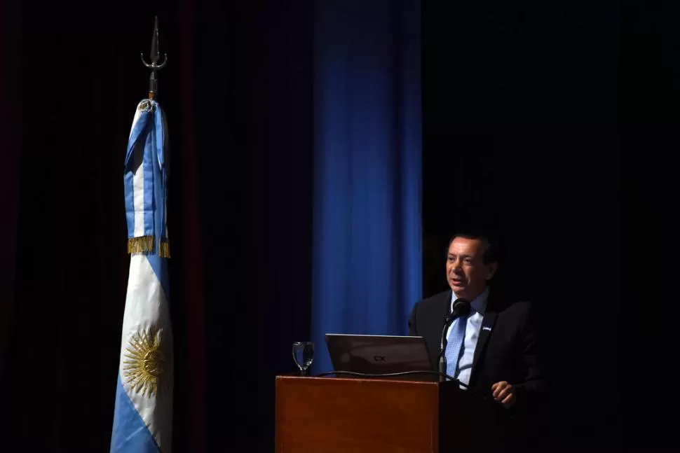 MAS EXPORTACIONES. Sica destacó que el fin del programa nacional es llegar a las 40.000 exportadoras y a triplicar las ventas al exterior hasta 2030. la gaceta / foto de DIEGO ARAOZ