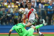 Las atajadas de Rossi: el arquero de Boca se lució ante River