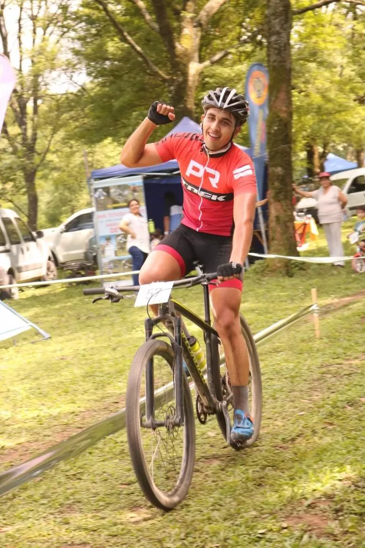 TAREA CUMPLIDA. Facundo Coronel mostró un muy buen nivel en Tafí Viejo. 