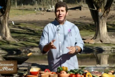 Hoy, en Cocinando con Maxi: vacío a la chapa con niditos de papas pay