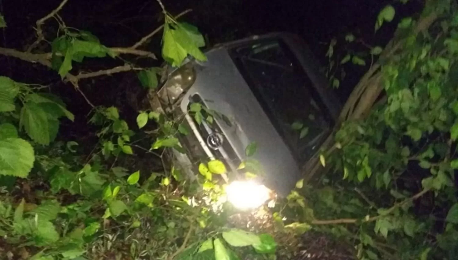 Así quedó el vehículo accidentado. FOTO TOMADA DE WHATSAPP