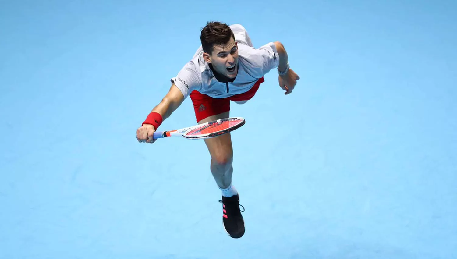 Dominic Thiem estará pendiente de lo que ocurra en el partido entre Anderson-Federer. FOTO TOMADA DE TWITTER @ATPWorldTour_ES