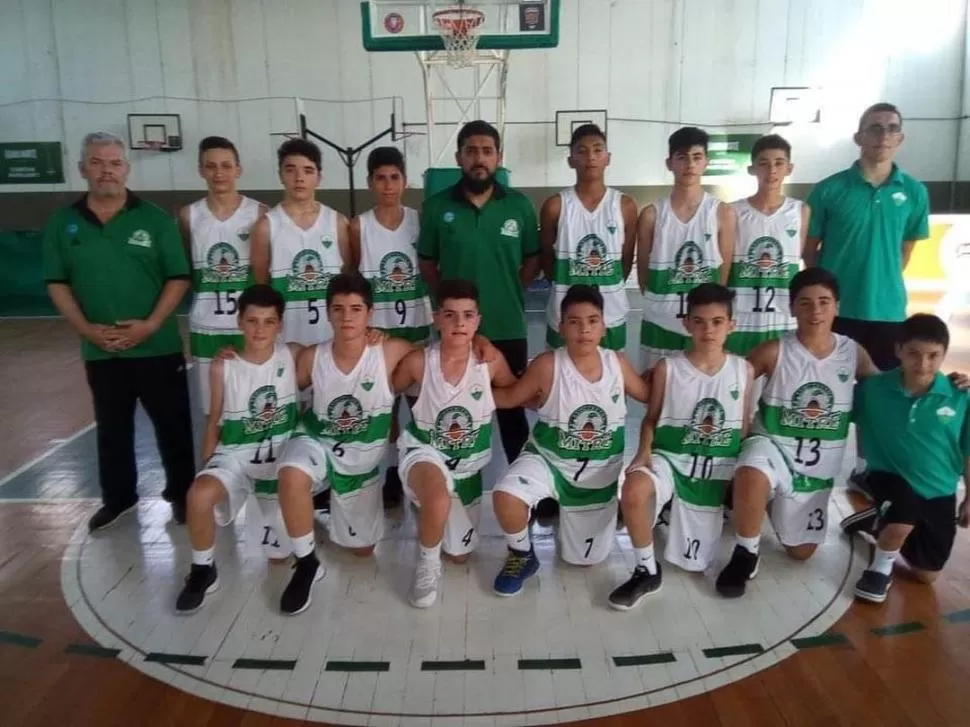 ENTRE LOS MEJORES. El U13 de Mitre jugará las semifinales del Argentino.  