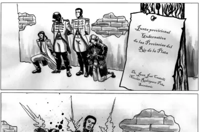 La vida de Monteagudo se convirtió en una historieta