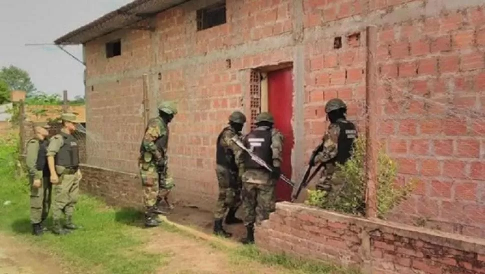 OPERATIVO. El “clan” de la “Perla del Sur” tenía contactos en Yacuiba.  