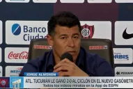 No esperábamos este resultado, confesó Almirón luego de perder con Atlético