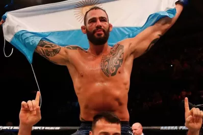Ponzinibbio cerró la primera velada UFC en Argentina con un magnífico nocaut