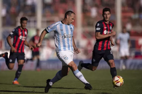 Atlético borró de su historial otra cuenta pendiente al vencer a San Lorenzo, de visitante