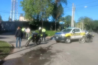 Tras una persecución, atraparon a dos motochorros armados en Yerba Buena