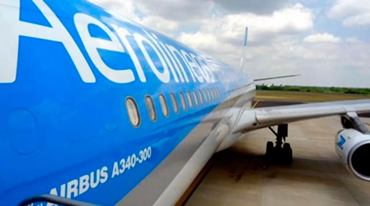 AEROLÍNEAS ARGENTINAS. Empleados de la empresa anunciaron un paro para el próximo lunes.