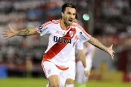 Scocco quedó descartado para la final de la Libertadores