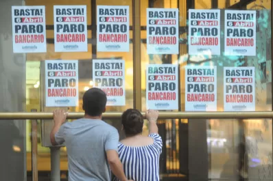 Anunciaron para mañana un paro en todas las sucursales del Banco Nación