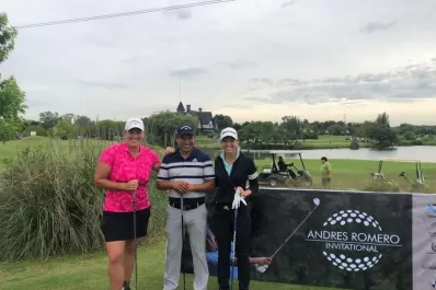 Por lluvia, no terminó la ronda 1 del torneo de “Pigu” Romero