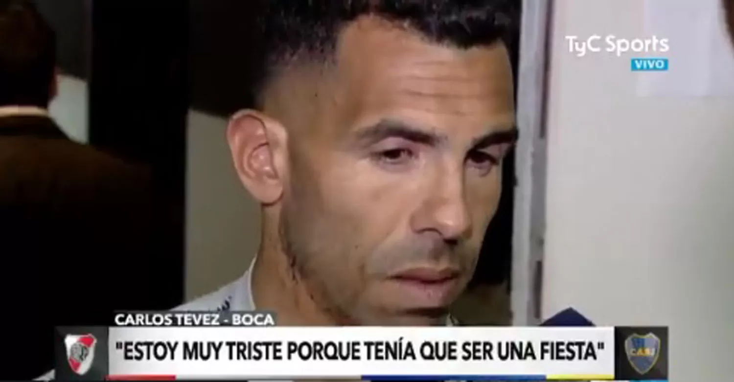 CARLOS TEVEZ NO SE CALLÓ NADA