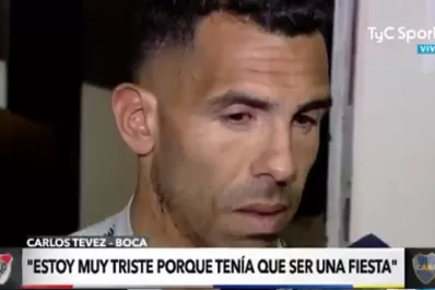 Tevez: ¿por qué no le dan la Copa a River y listo? Si hubiese sido Boca, hoy la Copa era de River