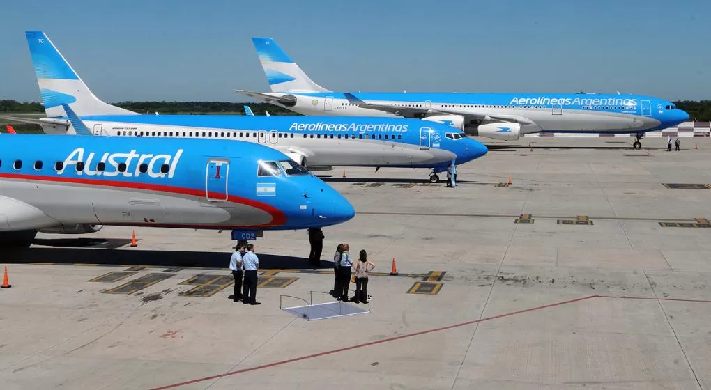 Por el paro, Aerolíneas canceló sus vuelos para hoy