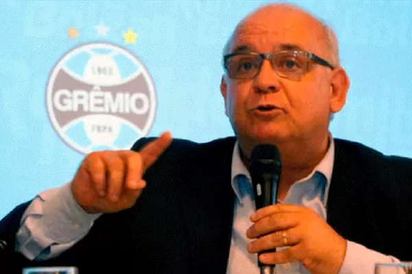 El presidente de Gremio de Brasil pide un par de años de castigo para River