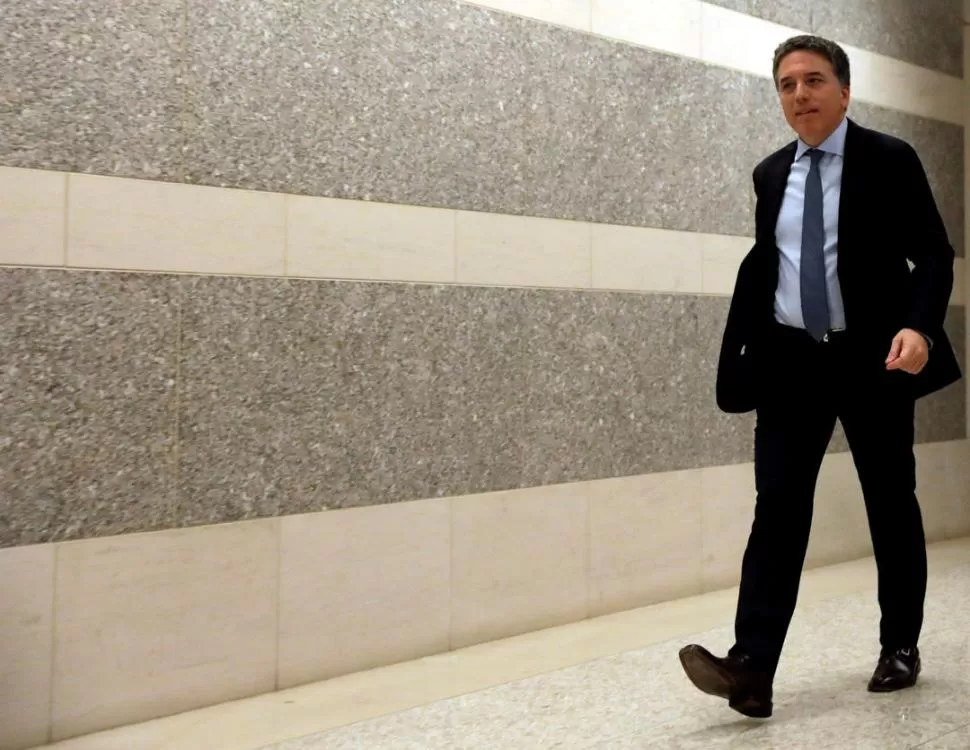 EXPECTATIVA. A la espera de solo los últimos dos meses del año, el ministro Nicolás Dujovne puede llegar a mostrar un sobrecumplimiento de la meta de déﬁcit primario. 