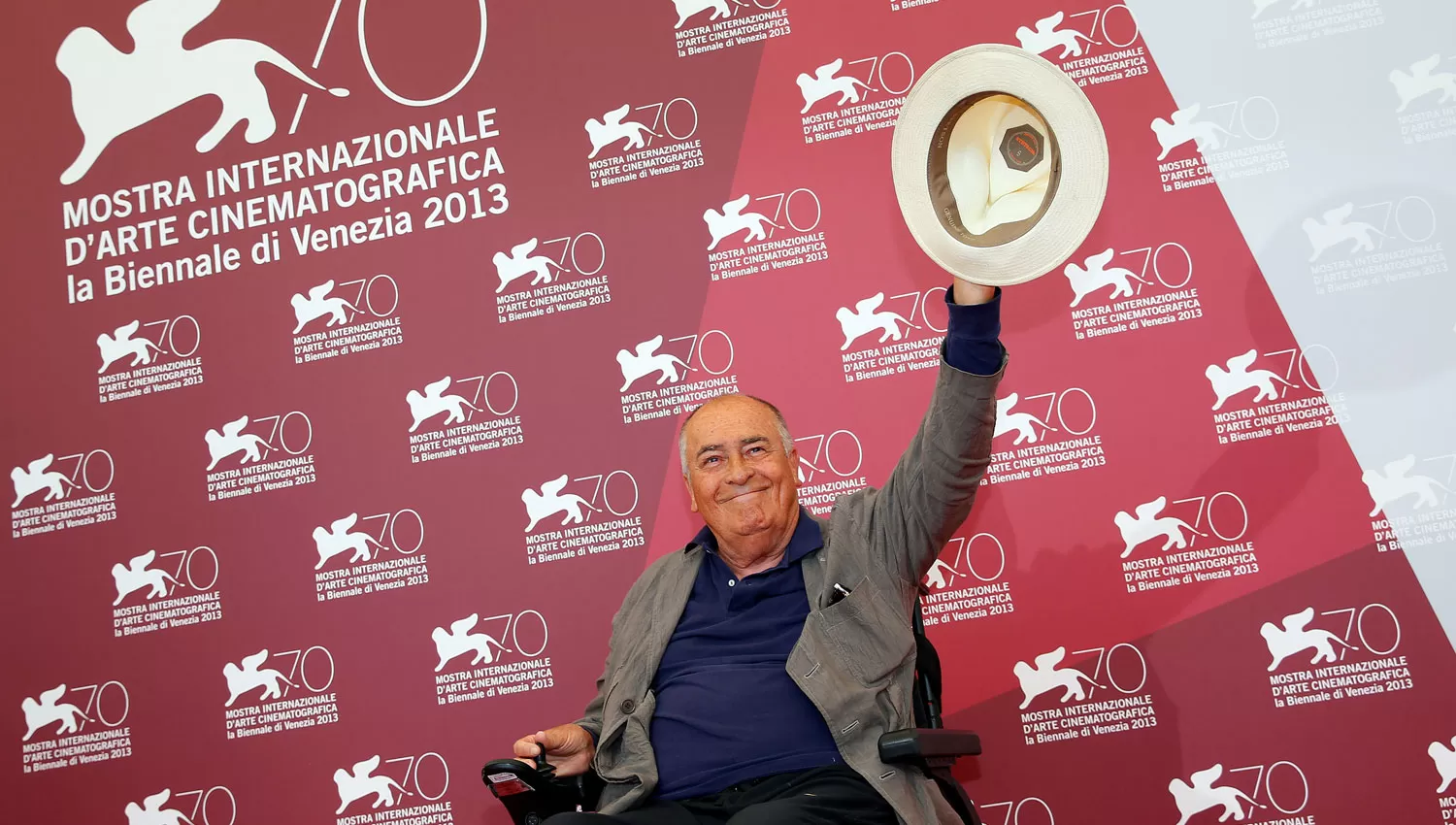 EL ADIÓS. Bertolucci tuvo una de sus últimas apariciones durante el Festival de Venecia 2013.