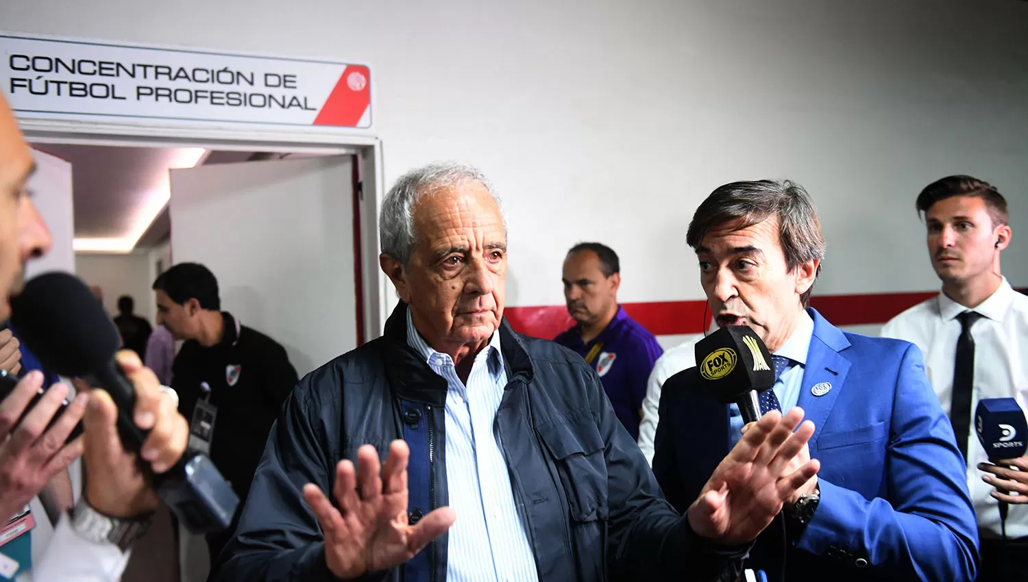 Rodolfo D'Onofrio, presidente de River. (TÉLAM)