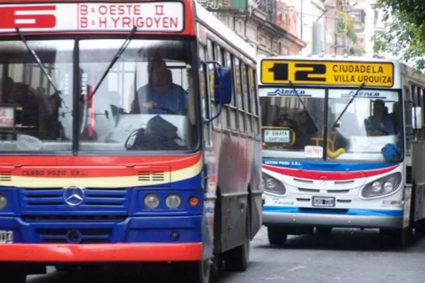 El paro nacional de colectivos dispuesto para mañana no tendrá efecto en Tucumán