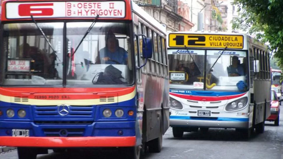 El paro nacional de colectivos dispuesto para mañana no tendrá efecto en Tucumán