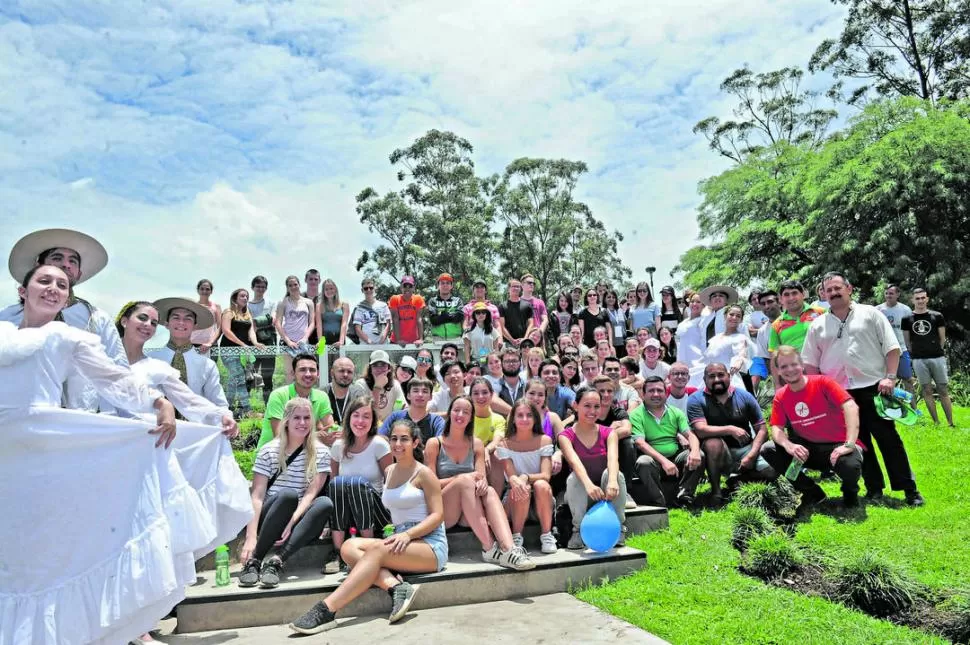 MÁS QUE FOLCLORE. Al encuentro lo organizó el Ente de Turismo. El programa se llama “Tucumán en tu vida” y tuvo como sede la capital del limón. la gaceta / foto de hector peralta