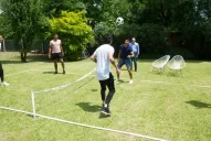 La previa del clásico: mirá el adelanto del asado que compartieron los jugadores de Atlético y de San Martín con VAR