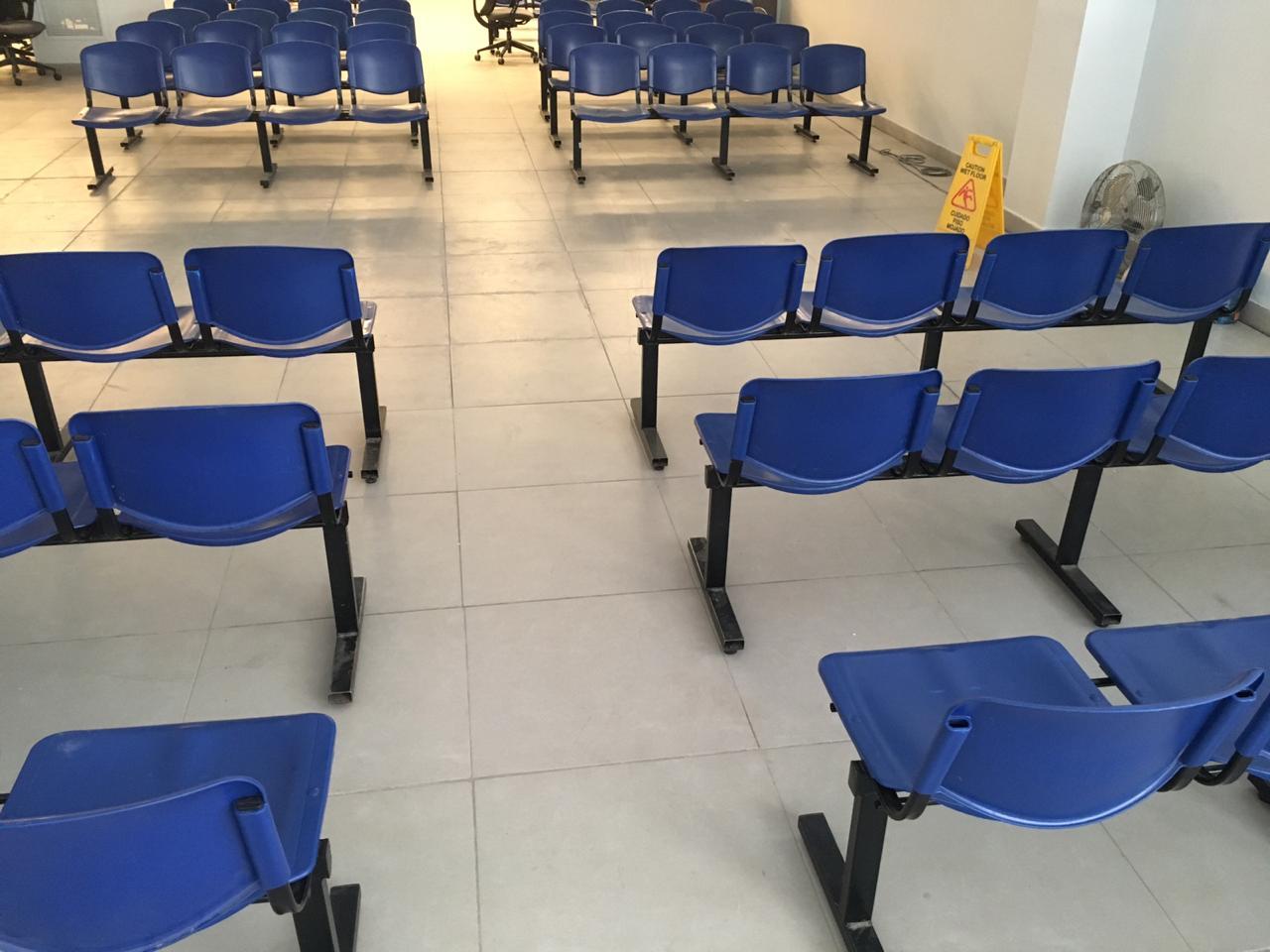 Así luce la sede central de la Anses, que reabre mañana luego de tres meses