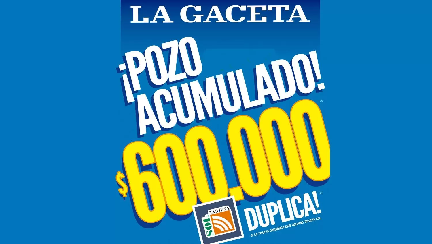 El pozo de los Números de Oro quedó vacante: acumula $ 600.000