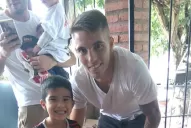 La mejor previa del clásico: Purita fue a visitar a un pequeño hincha de San Martín en Villa Carmela
